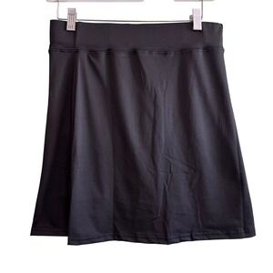 NWOT Black Athletic Skort with Built-in Shorts Womens Size Small